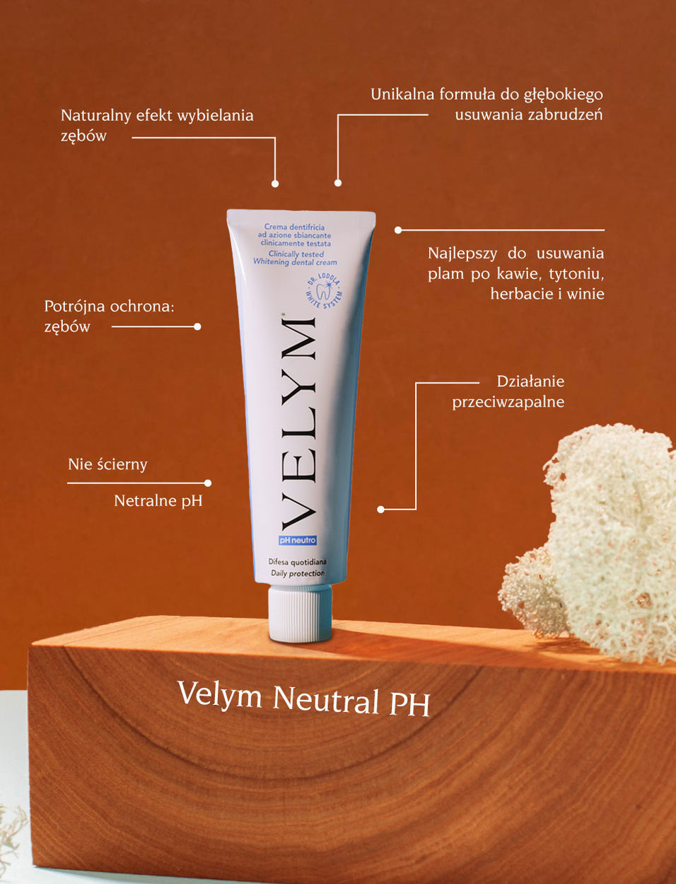 VELYM Neutral pH 100ml Toothpaste– Velym